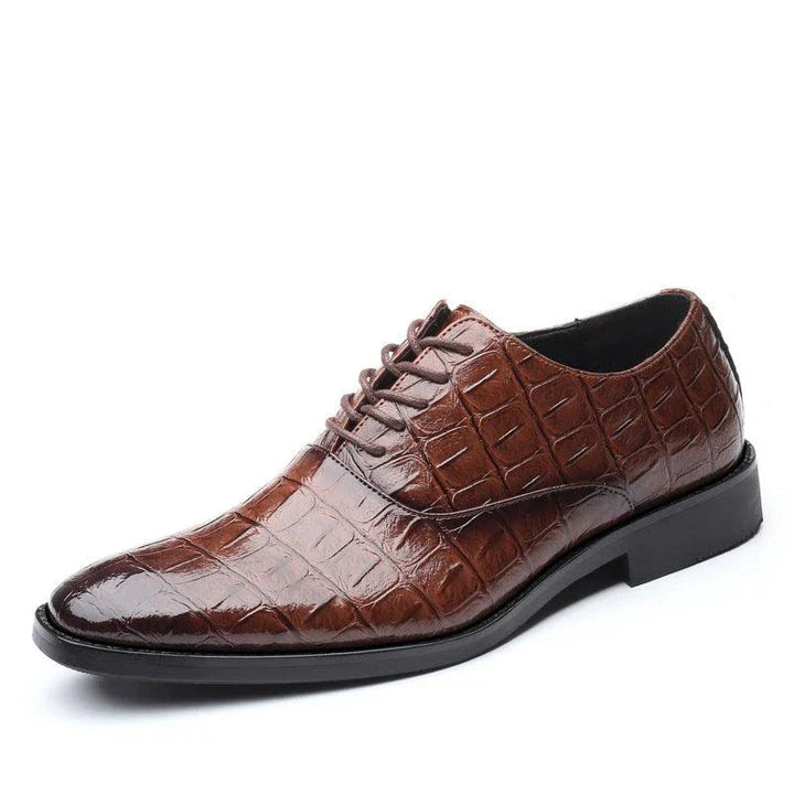 Premium British-made casual leather shoes in various colours, designed for plus-size men