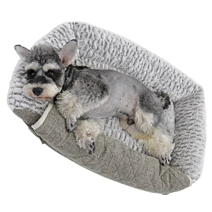 Cosy and spacious pet bed made with premium materials for maximum comfort and support