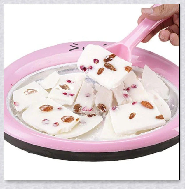 Slushypan Magic Ice Cream Maker - Create homemade frozen treats in minutes with this compact, user-friendly kitchen gadget