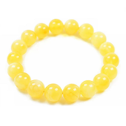 Elegant beeswax bracelets in a range of sizes, showcasing the natural beauty and premium craftsmanship of these premium Russian-inspired accessories.