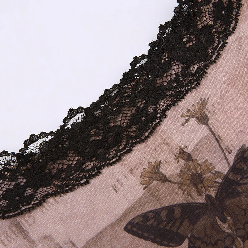Premium sleeveless top with elegant lace patchwork design, perfect for casual and semi-formal wear
