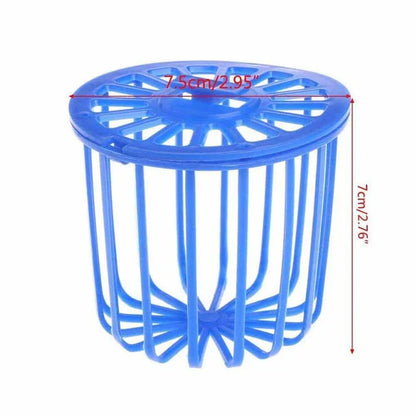 Premium Bird Feeder with Stylish Cage Design - Durable Plastic Construction, Compact Size, Attracts Garden Birds
