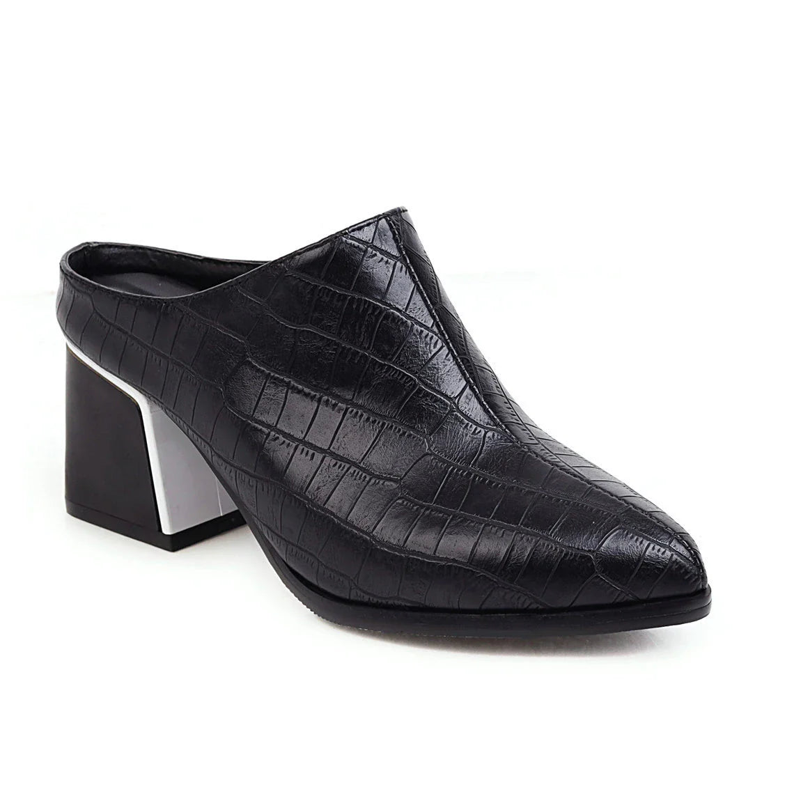 Premium large-size Baotou stone pattern shoes with a stylish design and comfortable features