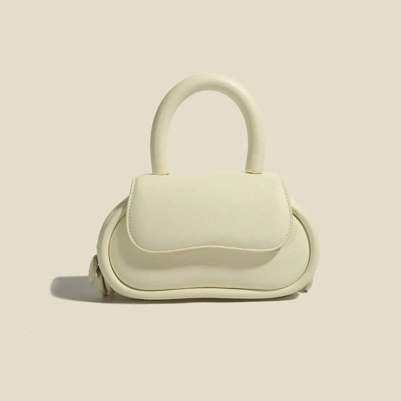 Premium genuine leather macaron-inspired handbag in a range of fashionable colours