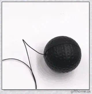 A premium boxing reflex speed ball with an unpredictable rebounding motion for a dynamic, full-body cardio workout