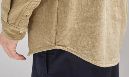 A relaxed, loose-fitting men's shirt in a retro-inspired design, crafted from premium cotton for exceptional comfort and style.