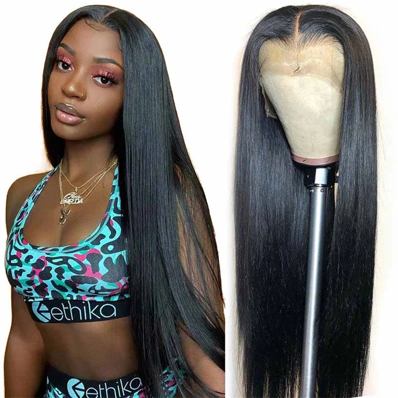 Premium high-temperature synthetic long straight hair cover in various colours