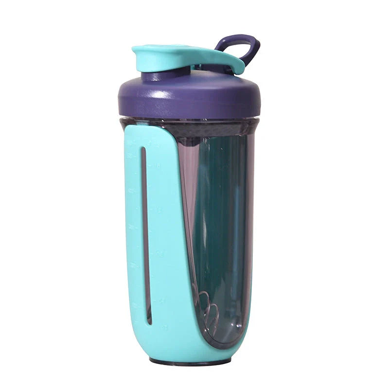 Premium 680ml large capacity protein shaker bottle with leak-proof design and mixing ball for smooth blending