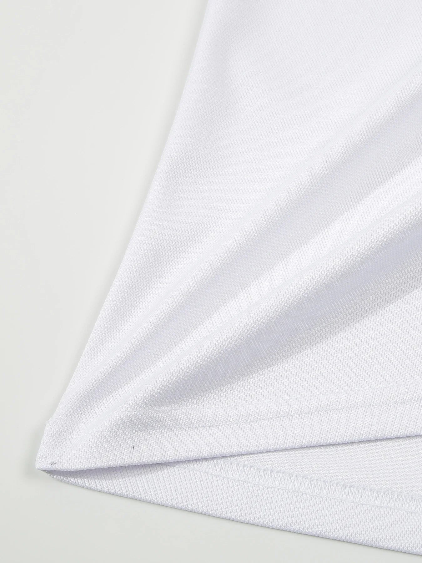 Premium short-sleeve sports shirt for men, featuring a button-down design and breathable, durable polyester fabric