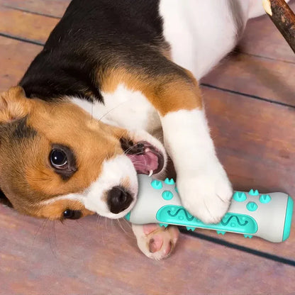 Premium dog dental chew stick toy with bristles for effective teeth cleaning and interactive play
