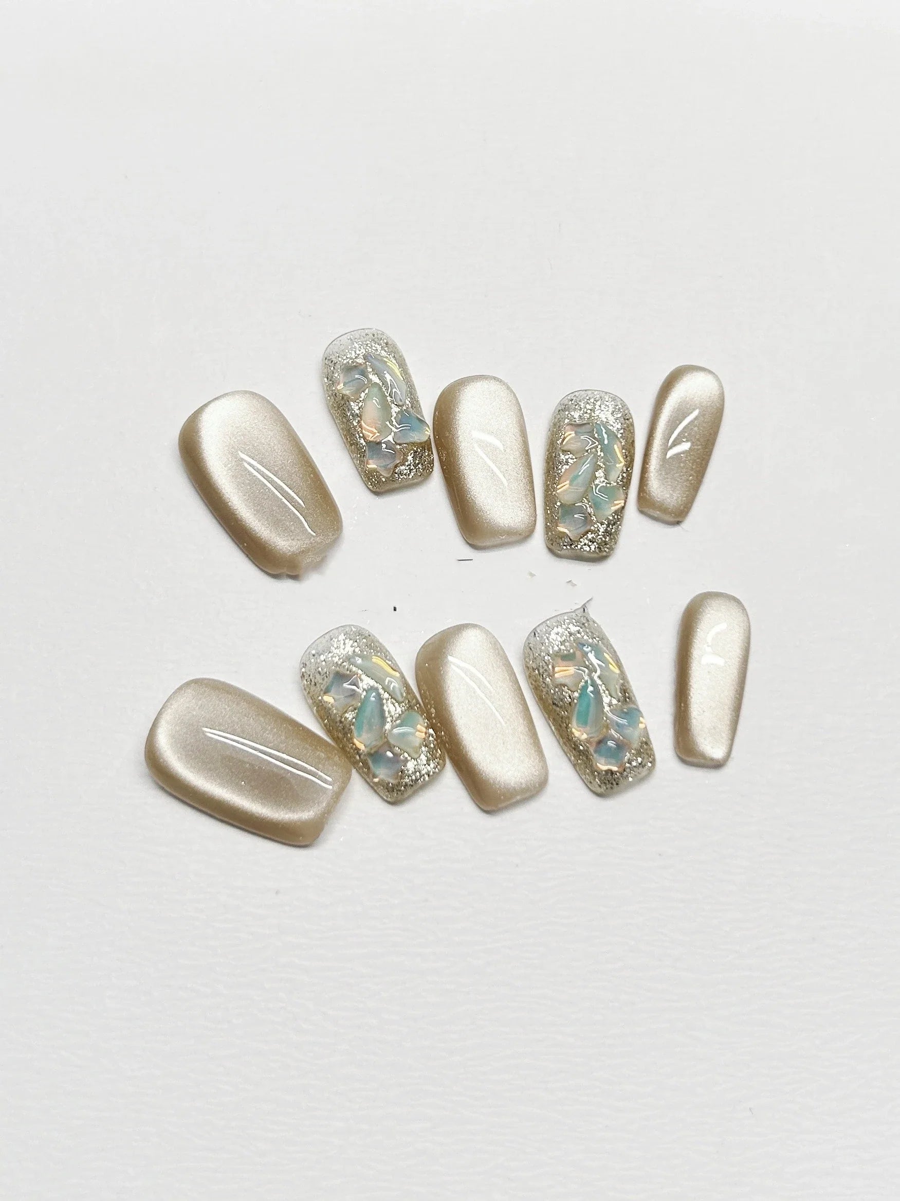 Premium simple nail stickers in various sizes, designed for the discerning UK customer