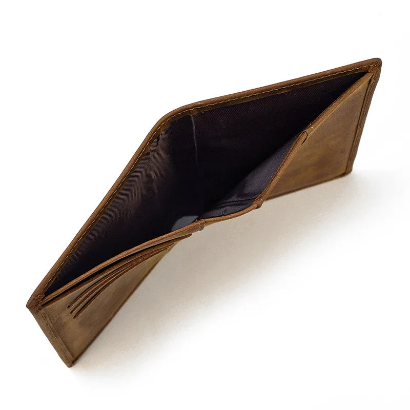 Premium black leather passport wallet with multiple compartments and slots for secure storage and organisation