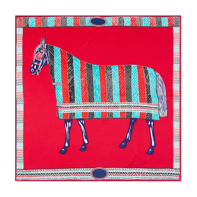 GiftHome UK Exquisite Silk Square Scarf for All-Seasons