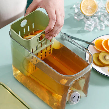 Premium British-Made Home Refrigerator Water Cooler with Tap, featuring a sleek and contemporary design for modern kitchens.