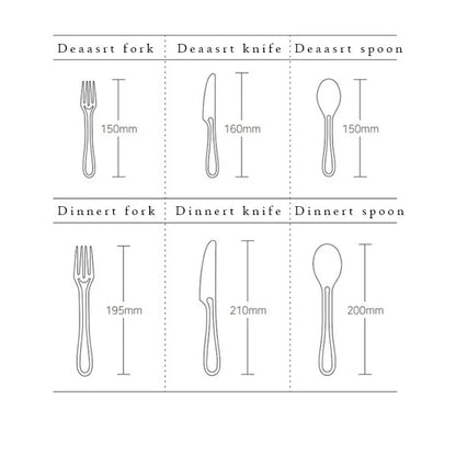 Sophisticated 304 stainless steel cutlery set with sleek black finish for elegant dining in the UK
