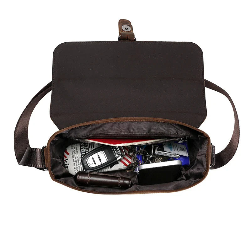 Premium quality large capacity shoulder bag in sleek black colour with latch closure and interior pockets, perfect for modern British lifestyle