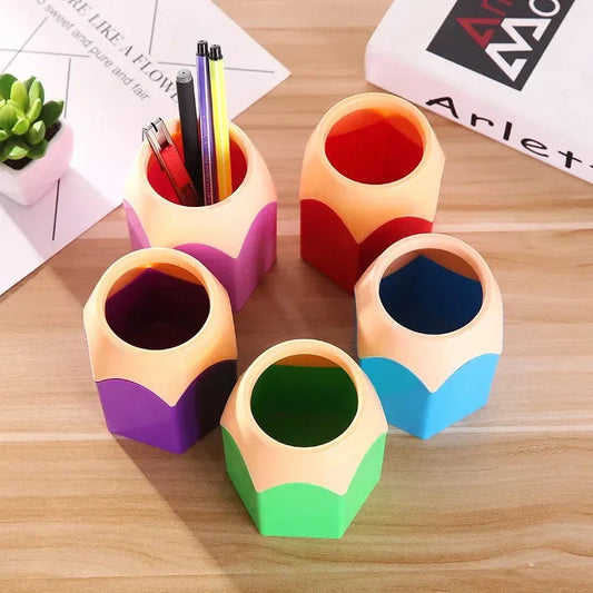 Premium desk organiser for pens, pencils, makeup brushes and small accessories