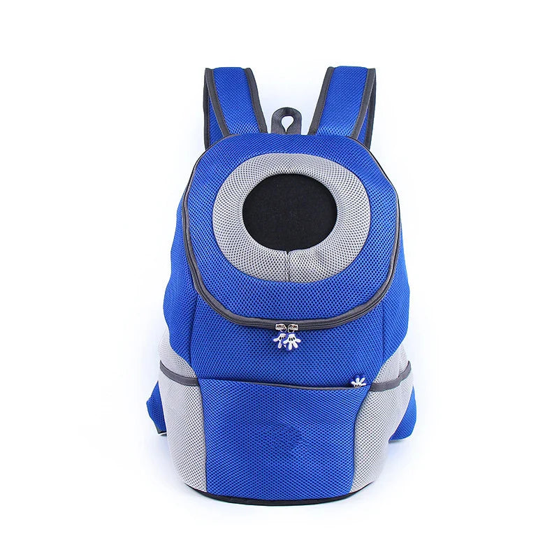 Premium Breathable Pet Backpack with Adjustable Straps and Multiple Storage Compartments for Outdoor Adventures