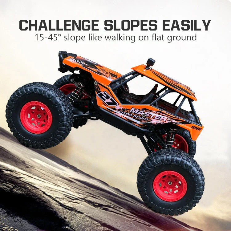 Extreme Off-Road RC Buggy - 1:20 Scale High-Speed Remote Controlled Toy Car with Durable ABS Construction and Bright LED Lights