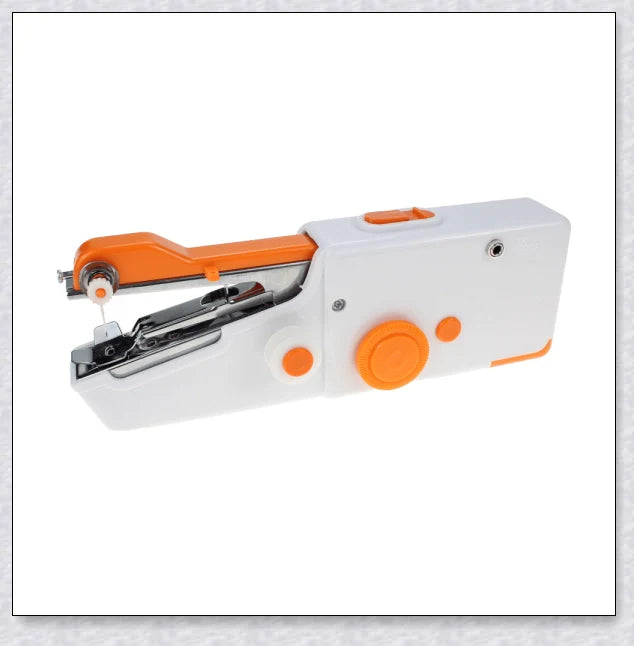 Compact, lightweight, and portable handheld sewing machine with various colour options