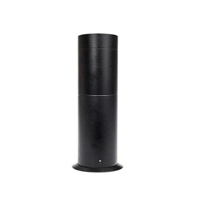 Elegant 120ml electric aroma diffuser with sleek metal design, perfect for creating a relaxing and inviting atmosphere in any setting