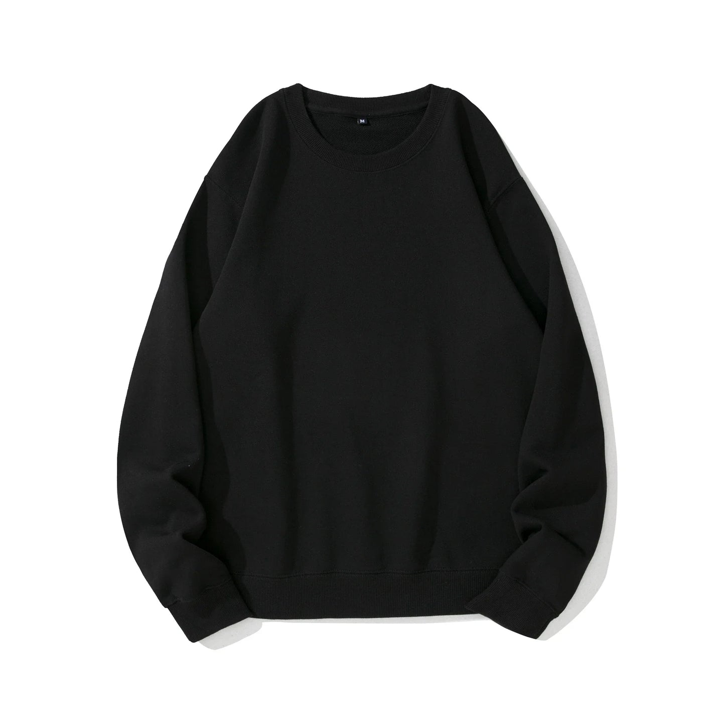 Premium heavyweight knitted jumper in a range of solid colours, made with soft cotton terry fabric for cosy comfort.