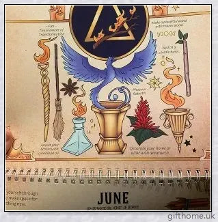 Elegant black decorative calendar with a sleek, modern design for organizing your life with style