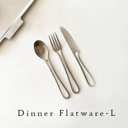 Sophisticated 304 stainless steel cutlery set with sleek black finish for elegant dining in the UK