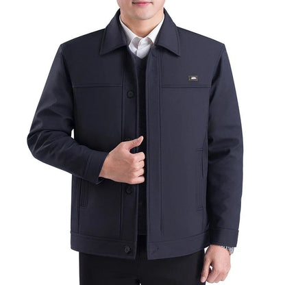 Premium British men's autumn jacket in various colours with tailored silhouette and practical pockets