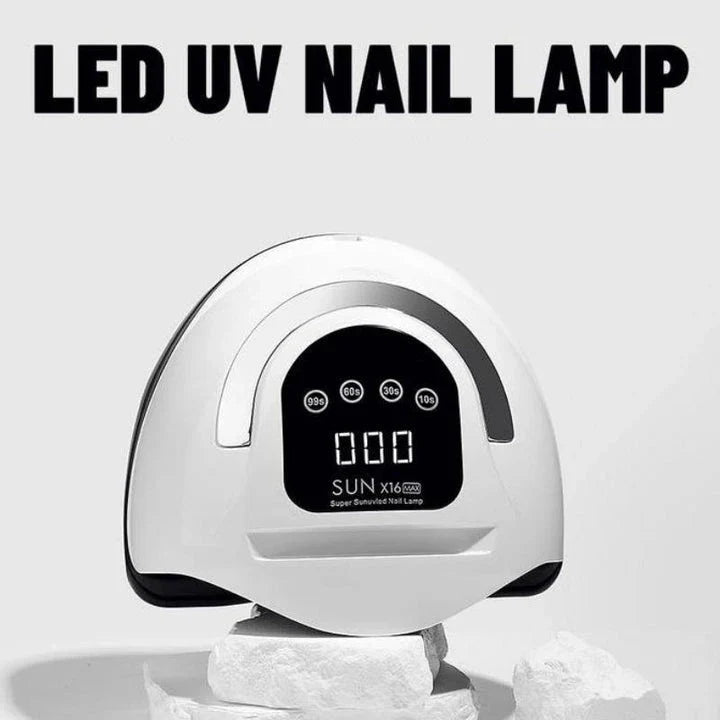 Trendha 320W High Power UV LED Nail Lamp with 4 Timers and Smart Sensor for Salon-Quality Nails at Home