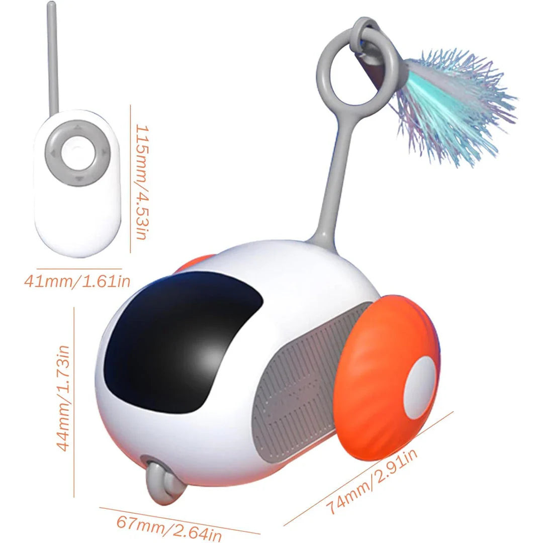 Interactive Smart Cat Toy with advanced features for indoor cats, kittens, and small dogs