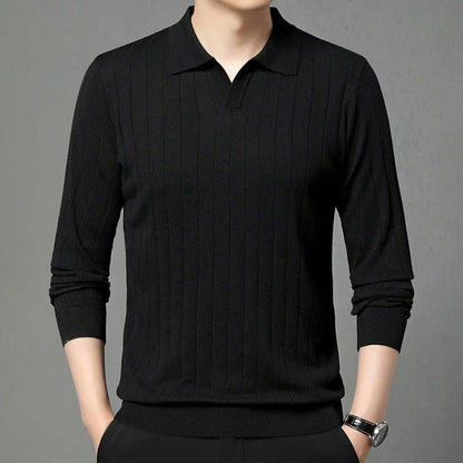 Men's autumn pullover sweater in various colours and sizes, featuring a cosy and versatile design for casual wear