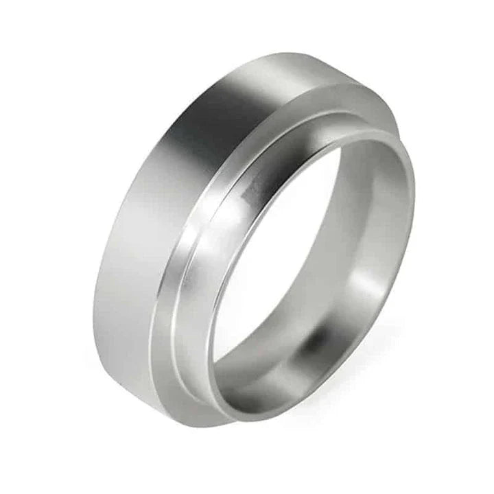 Premium Espresso Coffee Dosing Ring in rose gold, designed for consistent coffee extraction and café-quality results at home