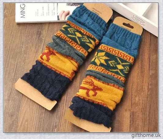 Premium British-style socks with Jacquard design, breathable and moisture-wicking for all-day comfort