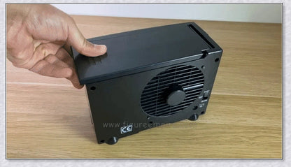 Portable Car Air Conditioning System - Evaporative Cooler with Adjustable Settings for Comfortable Driving
