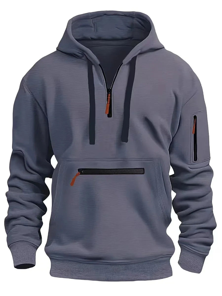Trendha men's sports and casual jacket in various colours, featuring a relaxed, comfortable fit and a versatile cardigan design