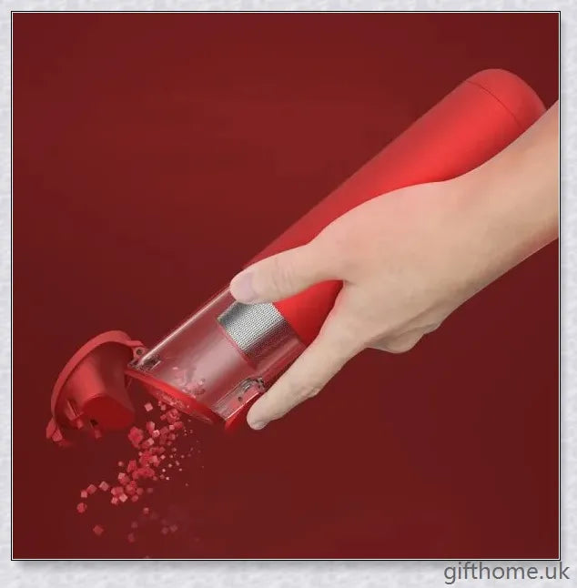 Autobot V Mini Handheld Vacuum Cleaner with powerful 4200Pa suction, flip-cover for easy dust removal, and compact, ergonomic design