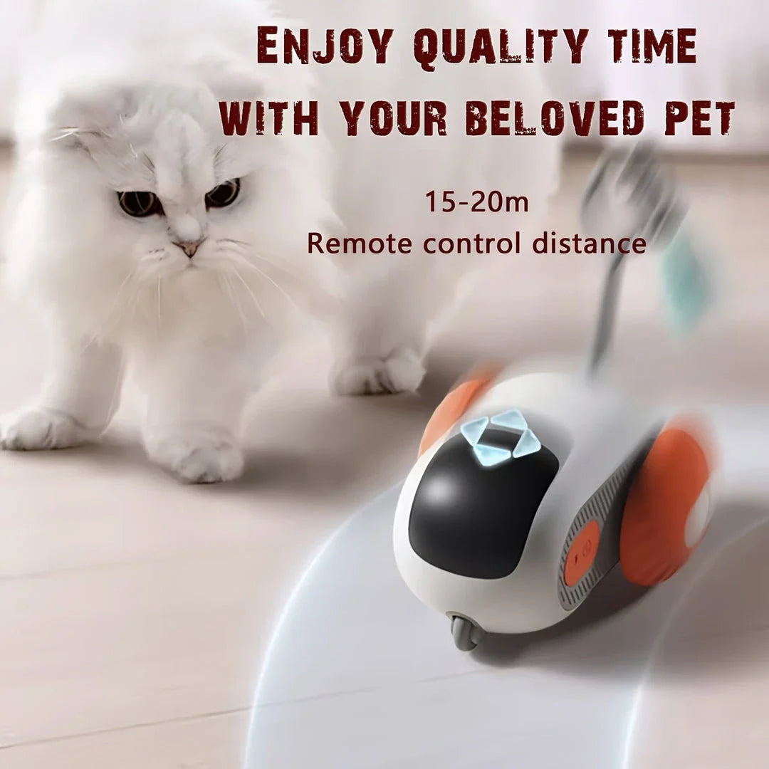 Interactive Smart Cat Toy with advanced features for indoor cats, kittens, and small dogs