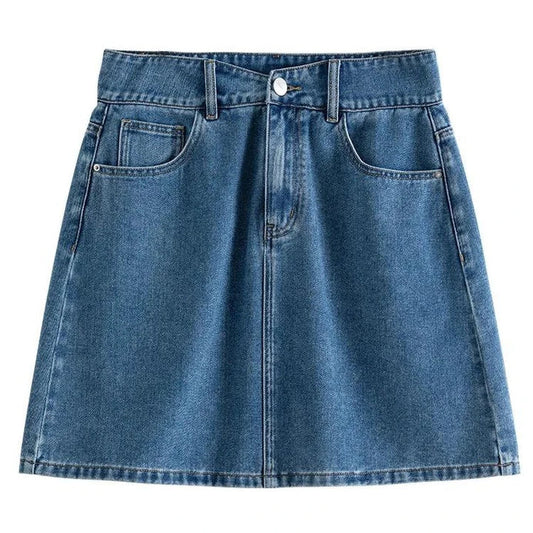 High Waist Denim Skirt for Women: Comfortable, Versatile, and Effortlessly Chic