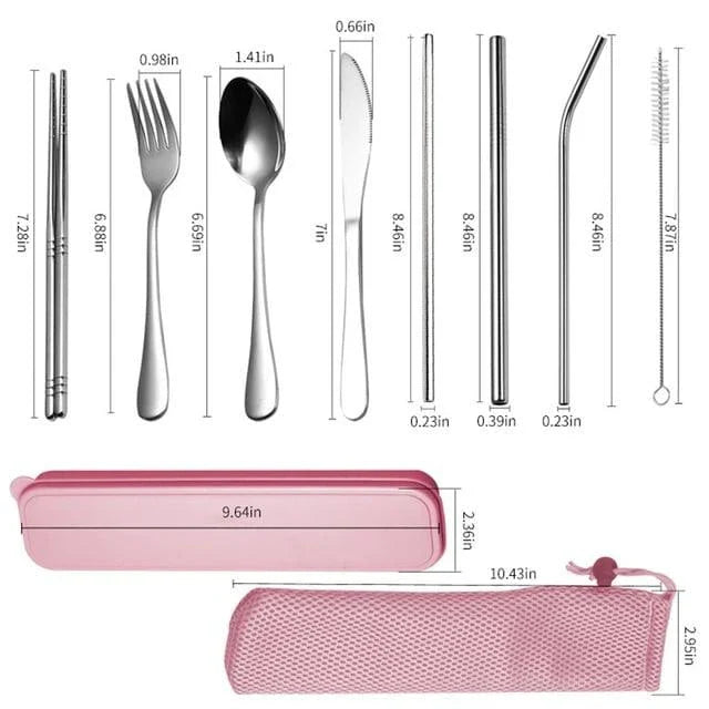 Cartoon unicorn-patterned lunch boxes with insulated lining and cutlery set, perfect for British professionals and families