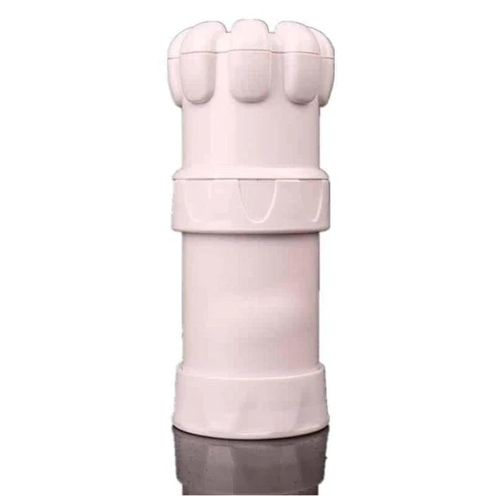 Premium stainless steel garlic press with removable chamber for easy cleaning and effortless garlic crushing