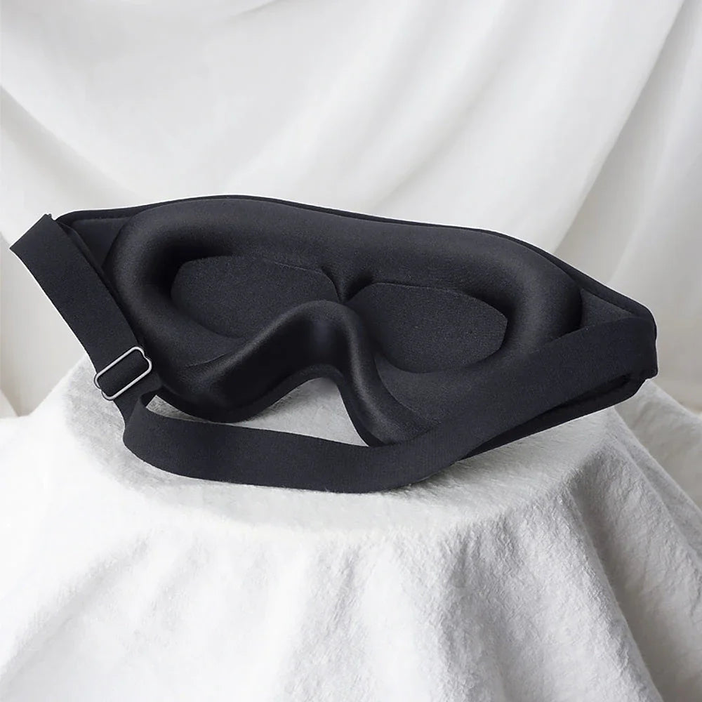 Premium 3D Sleep Mask with Memory Foam - Luxurious Comfort for Uninterrupted Slumber