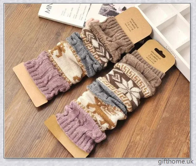 Premium British-style socks with Jacquard design, breathable and moisture-wicking for all-day comfort