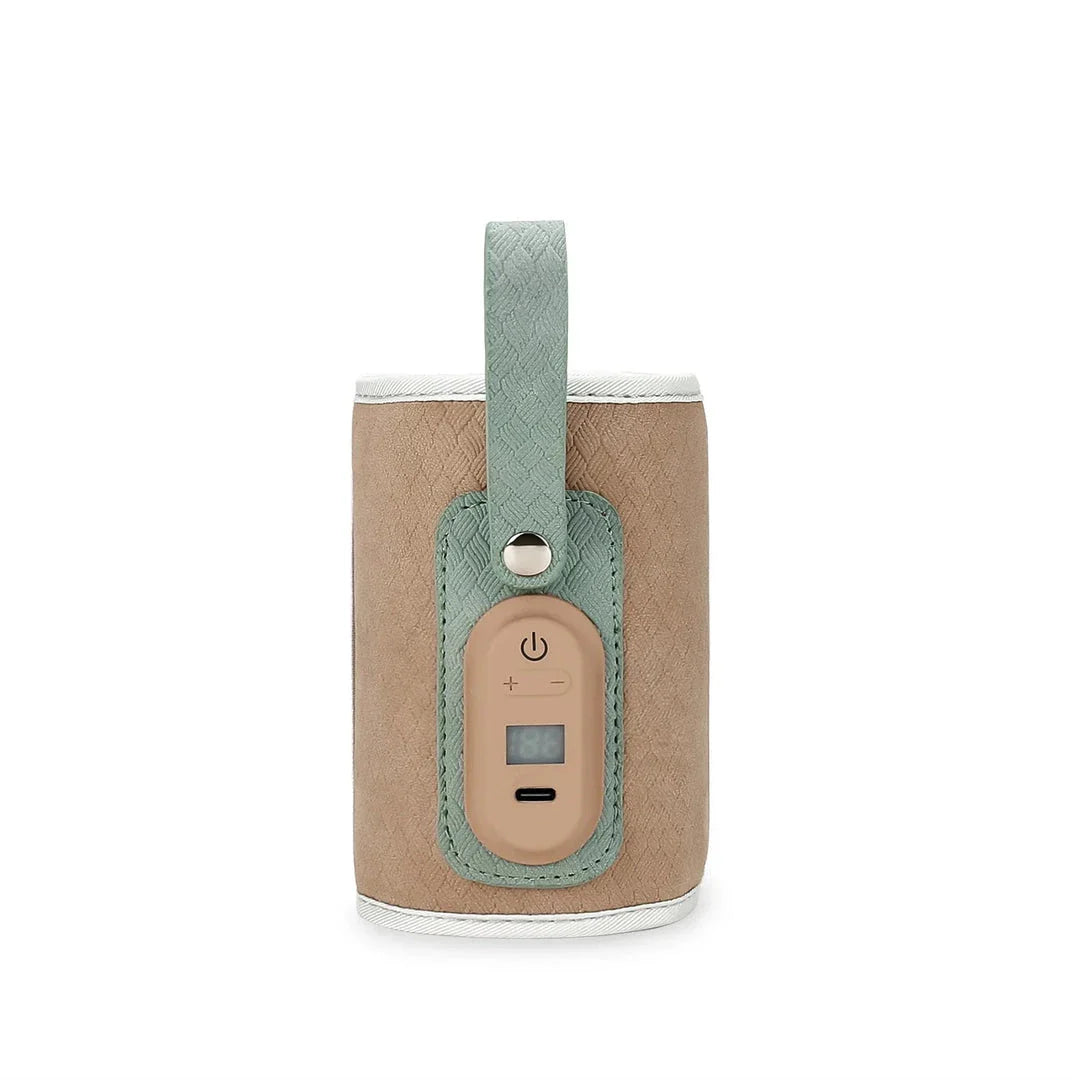 Premium portable baby bottle warmer with adjustable temperature control and smart insulation for convenient feedings on the go