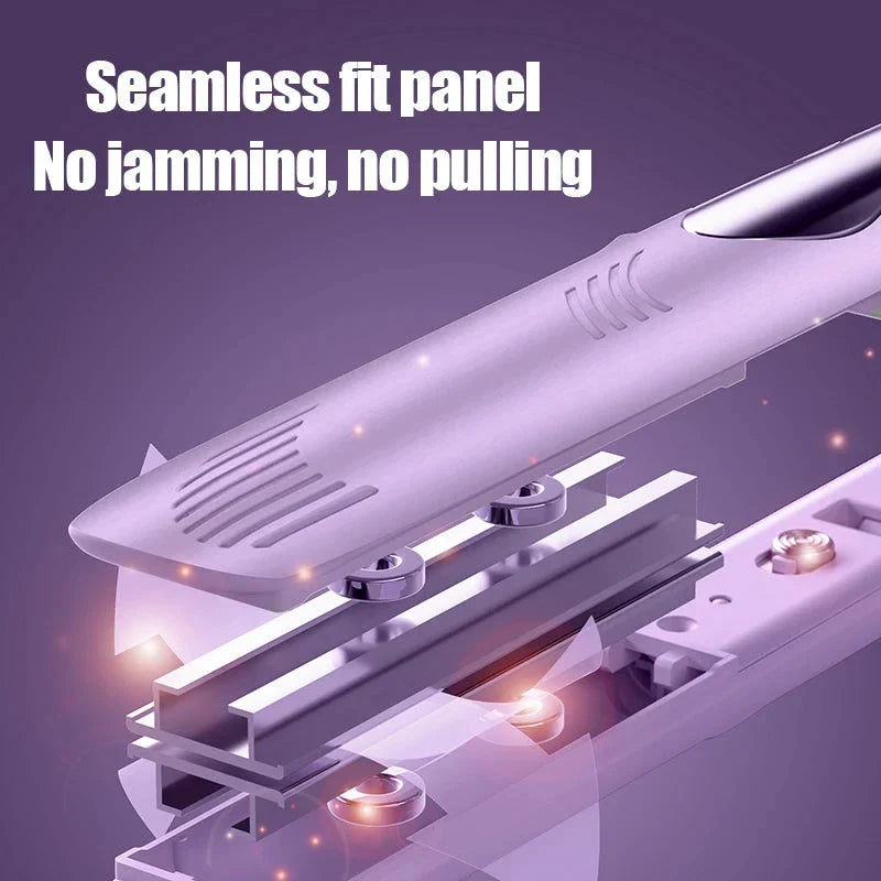 Premium Ceramic Hair Straightener with Floating Plates for Smooth, Salon-Quality Styling