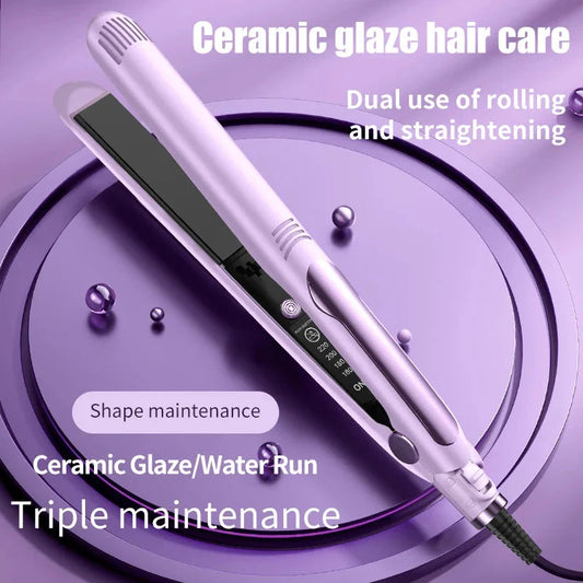 Premium Ceramic Hair Straightener with Floating Plates for Smooth, Salon-Quality Styling