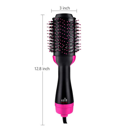 A 3-in-1 hair styling tool that combines a hair dryer, volumizer, and curler for salon-quality results at home
