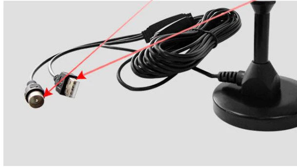 Premium high-definition digital TV antenna with compact, indoor design for Freeview HD reception