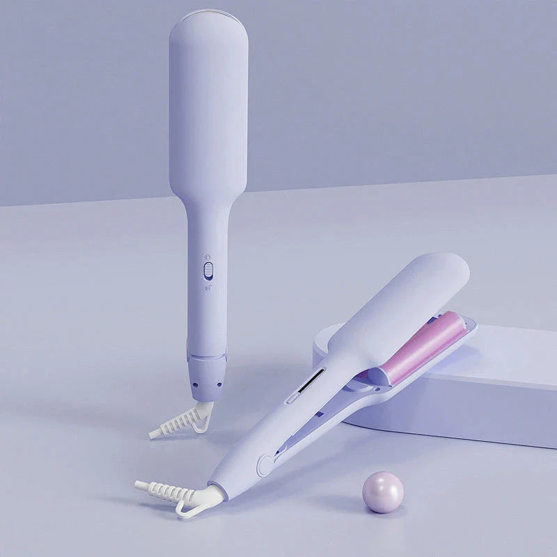 Professional Ceramic Triple Barrel Hair Curler for creating effortless, salon-quality waves