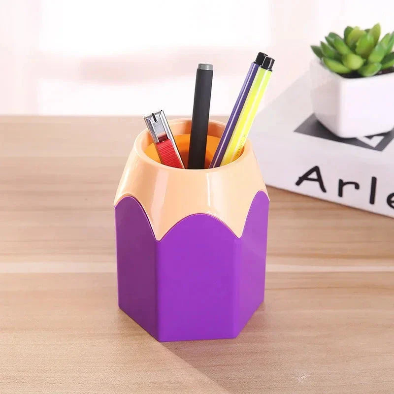 Premium desk organiser for pens, pencils, makeup brushes and small accessories